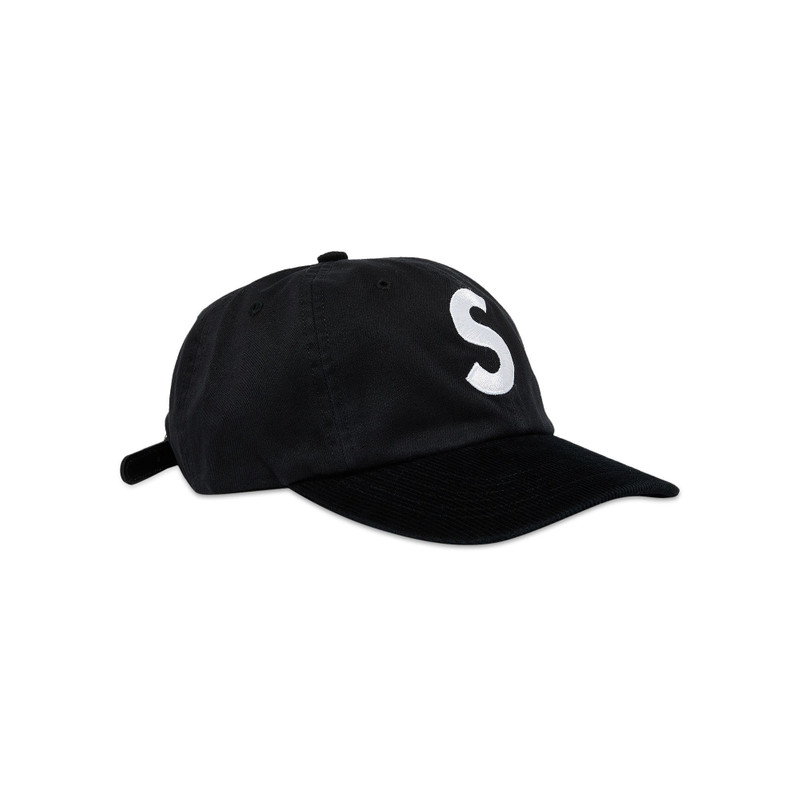 Supreme Supreme 2-Tone S Logo 6-Panel 'Black' outlook