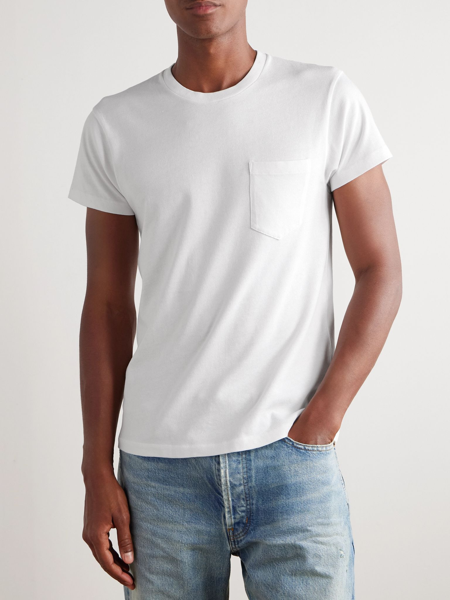 Cotton-Jersey T-Shirt White - 3