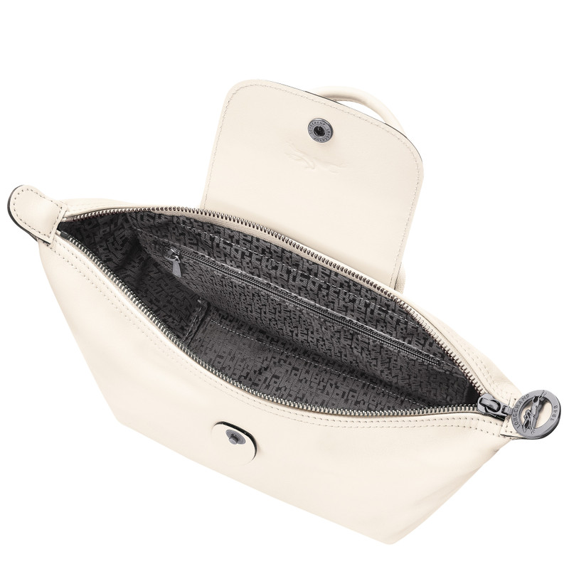 Le Pliage Xtra S Backpack Ecru - Leather 5