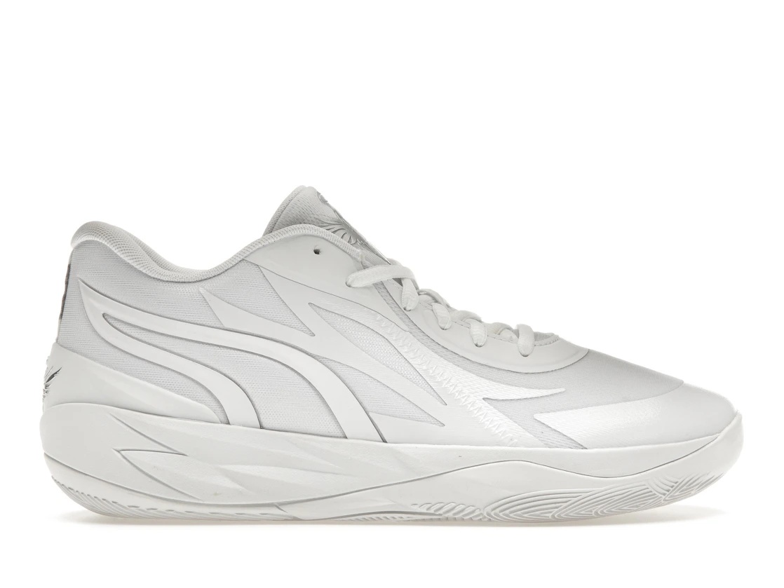 Puma LaMelo Ball MB.02 Lo White Silver - 1