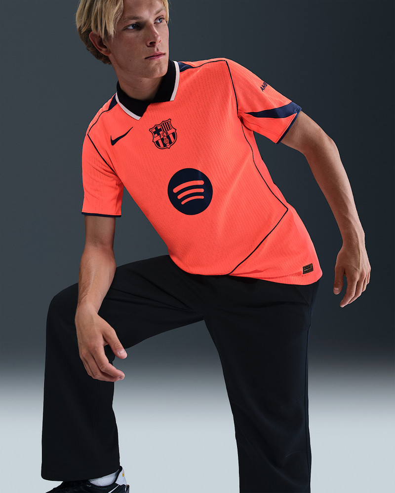 FC Barcelona 2025/26 Match Third Men's Nike Dri-FIT ADV Total 90 Soccer Authentic Jersey 3