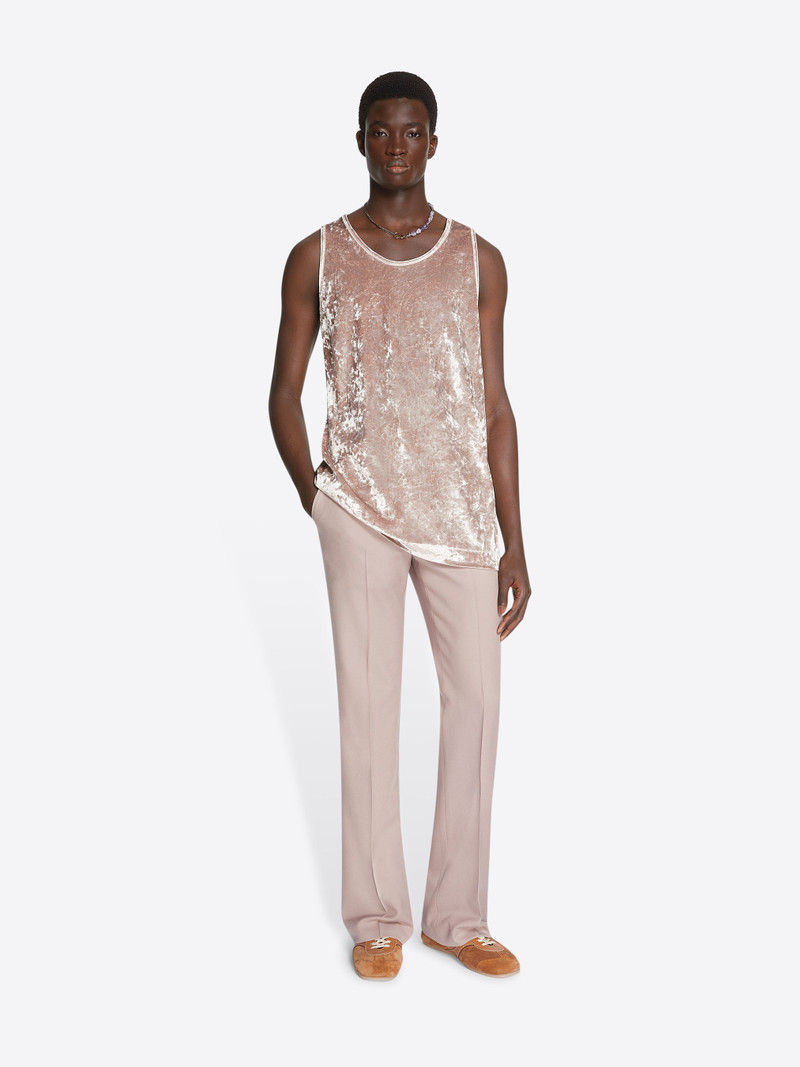 Dries Van Noten VELVET TANK TOP outlook