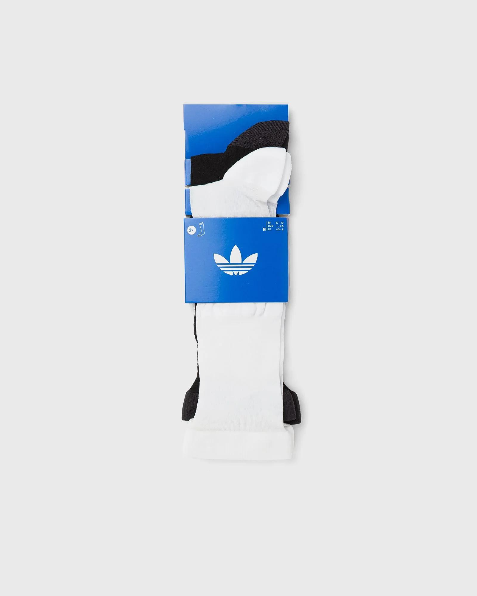 SHEER HIGH CREW SOCKS 2 PAIRS - 1