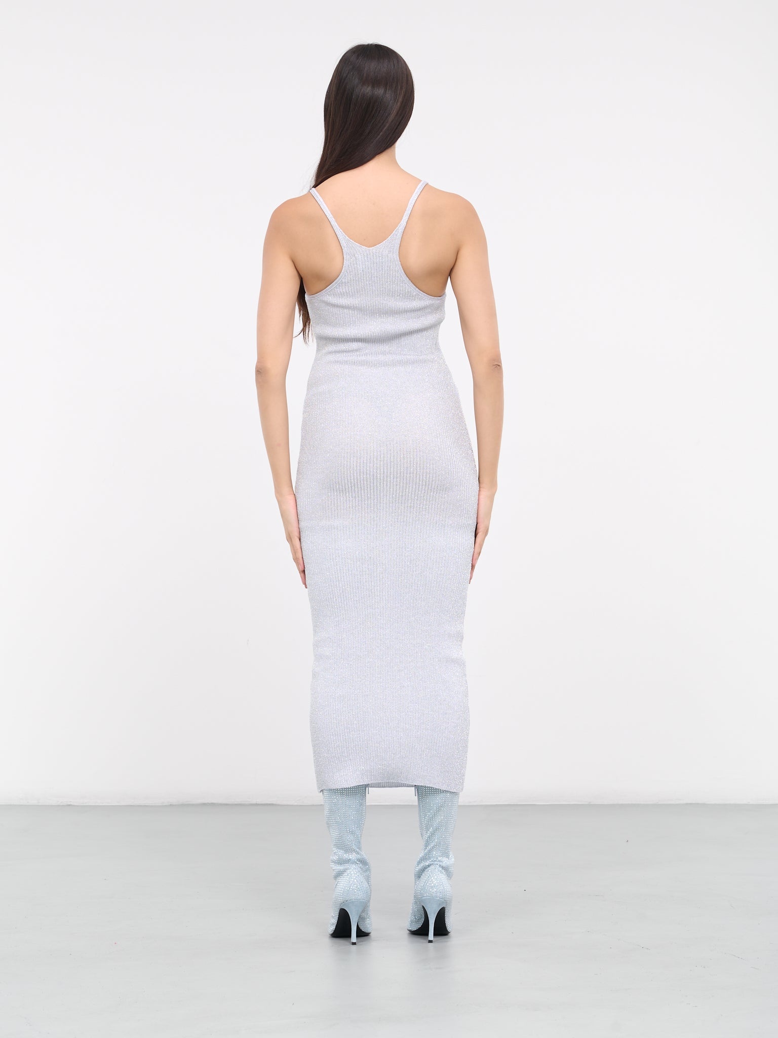 Lurex Cotton Knit Dress - 3