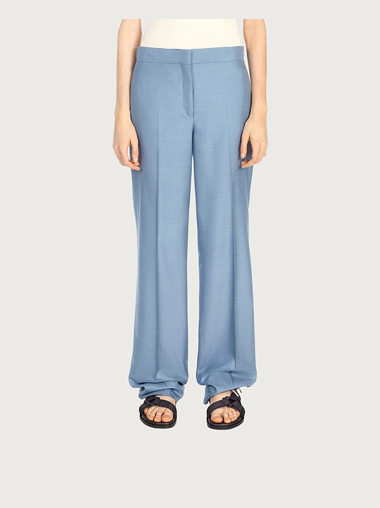 TAILORED SILK TROUSERS - 2