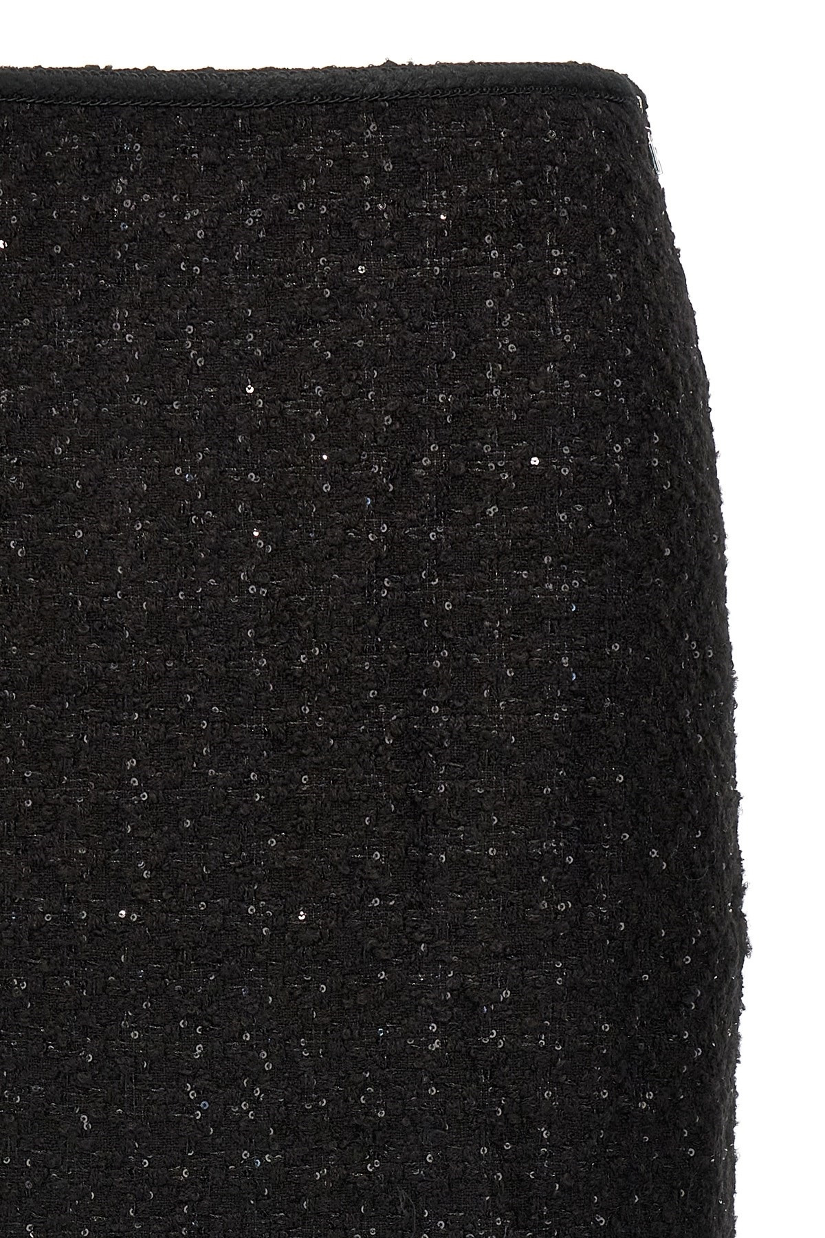 Maxi bouclé skirt - 4