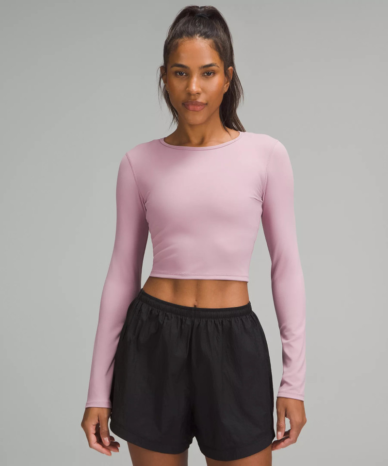 Wunder Train Cropped Long-Sleeve Shirt 1