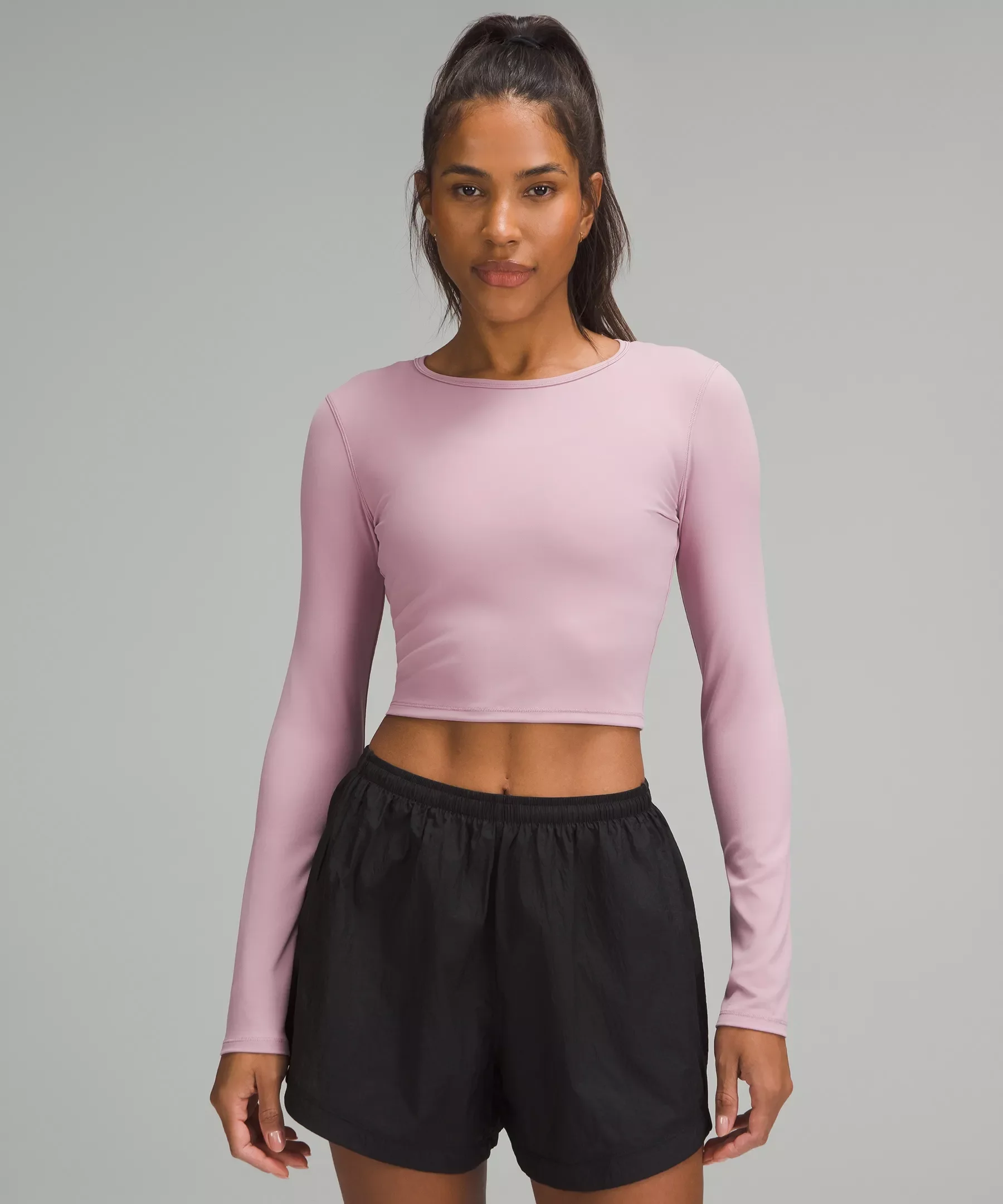 Wunder Train Cropped Long-Sleeve Shirt - 1