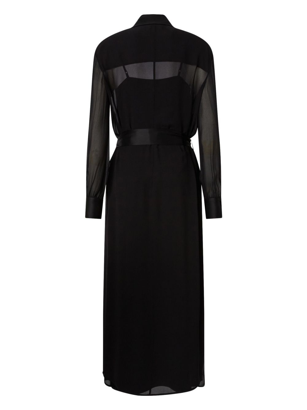 layered maxi dress - 2