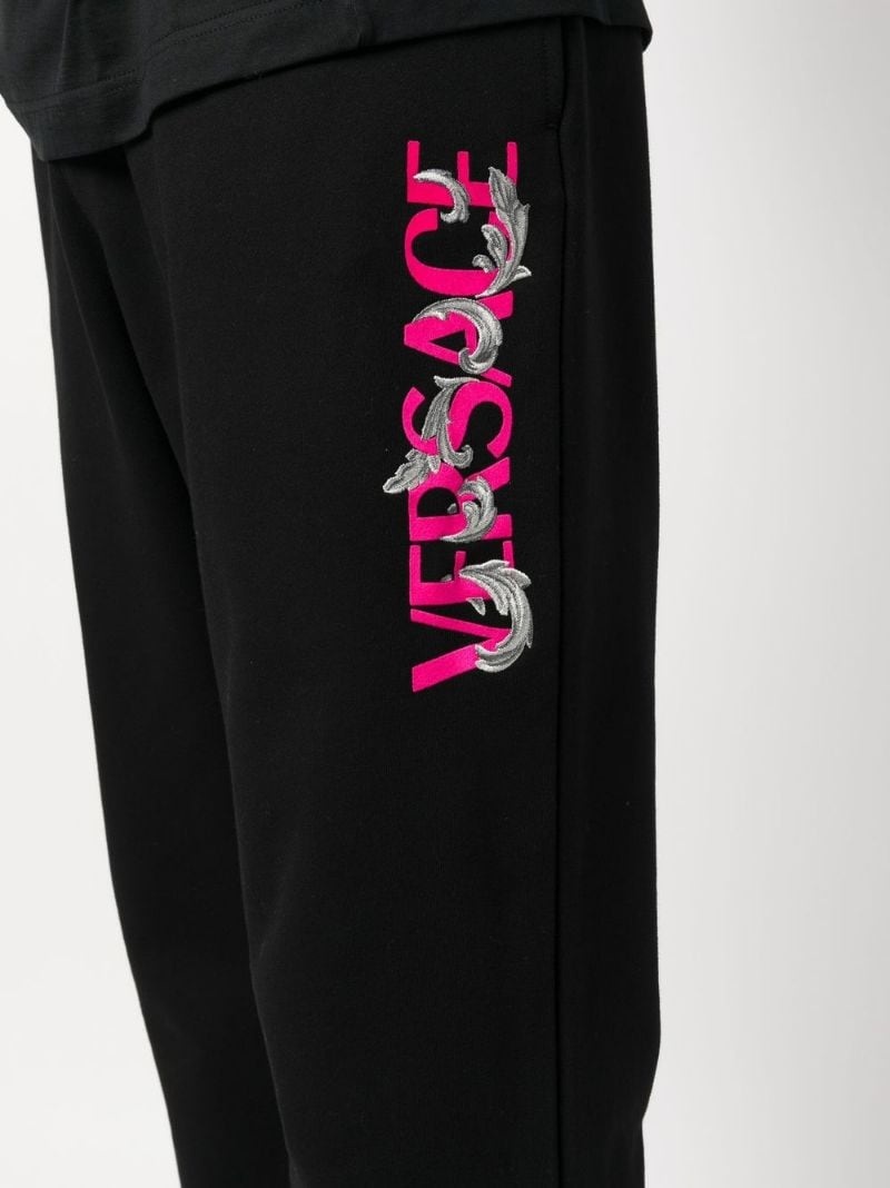 logo-print track pants - 5