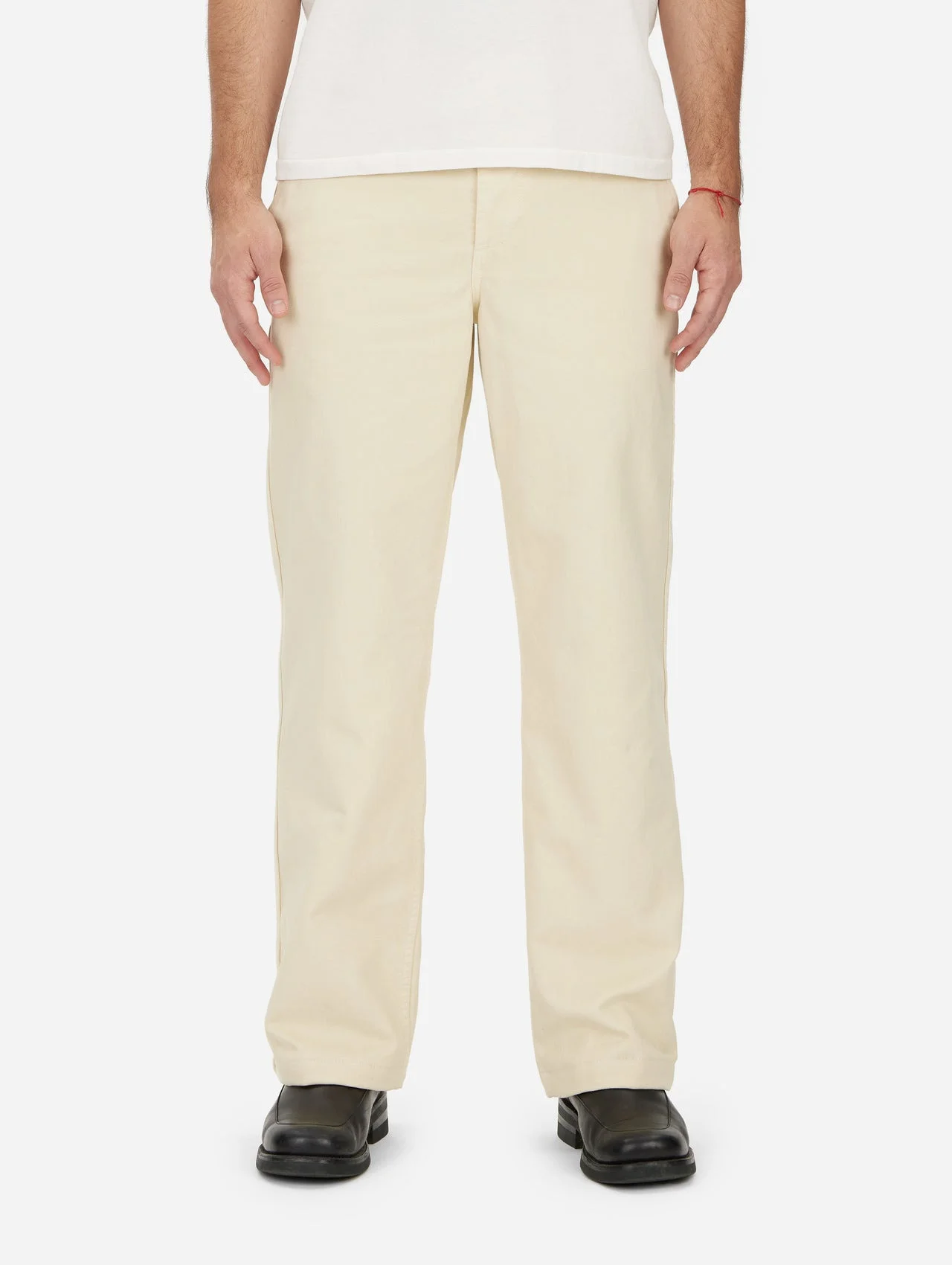 Work Pant - Ecru Twill - 1