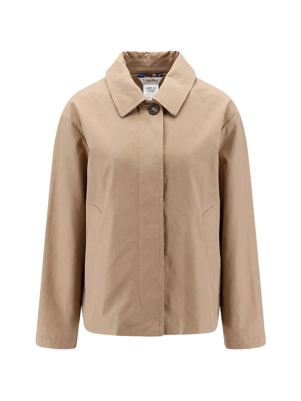 buttoned coat - 1