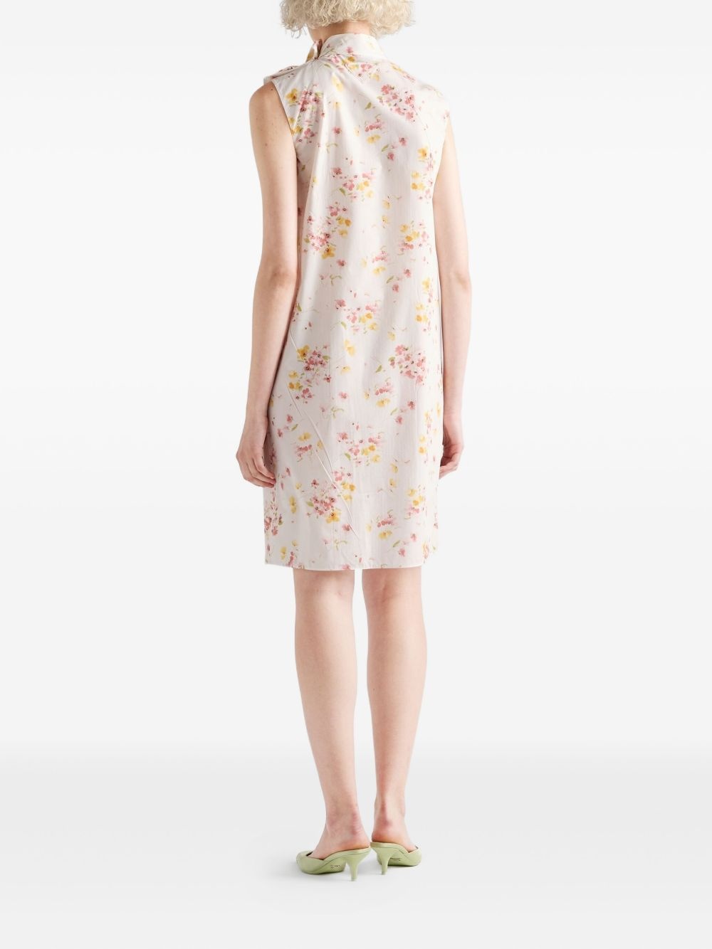 floral-print dress - 3