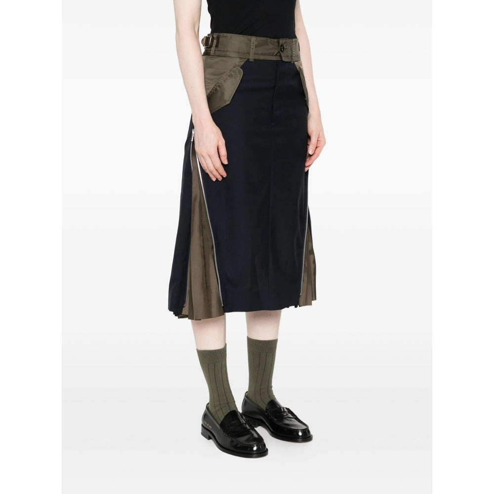 Sacai Blue Skirts - A-Line Skirts Women - 4