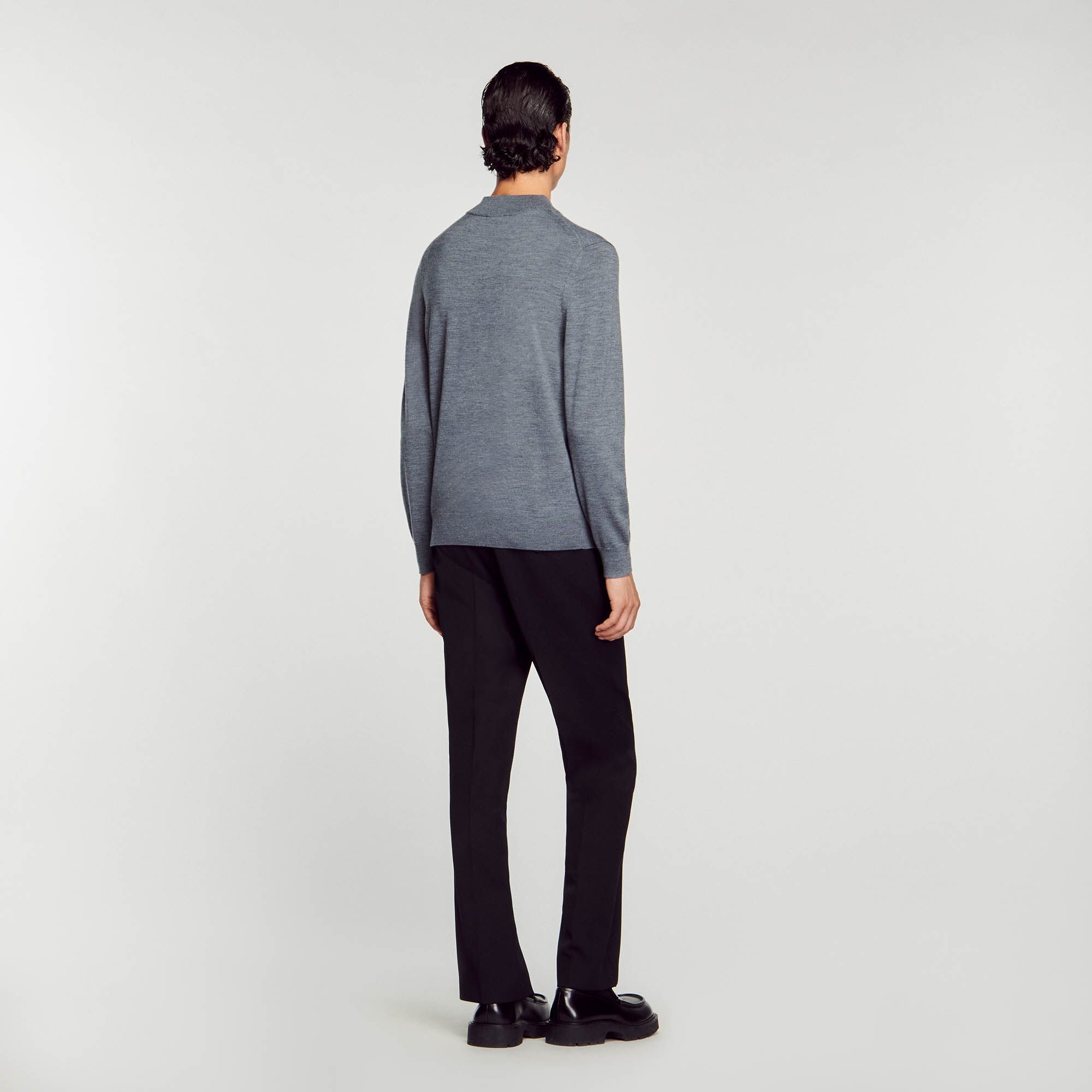 FUNNEL NECK SWEATER - 6
