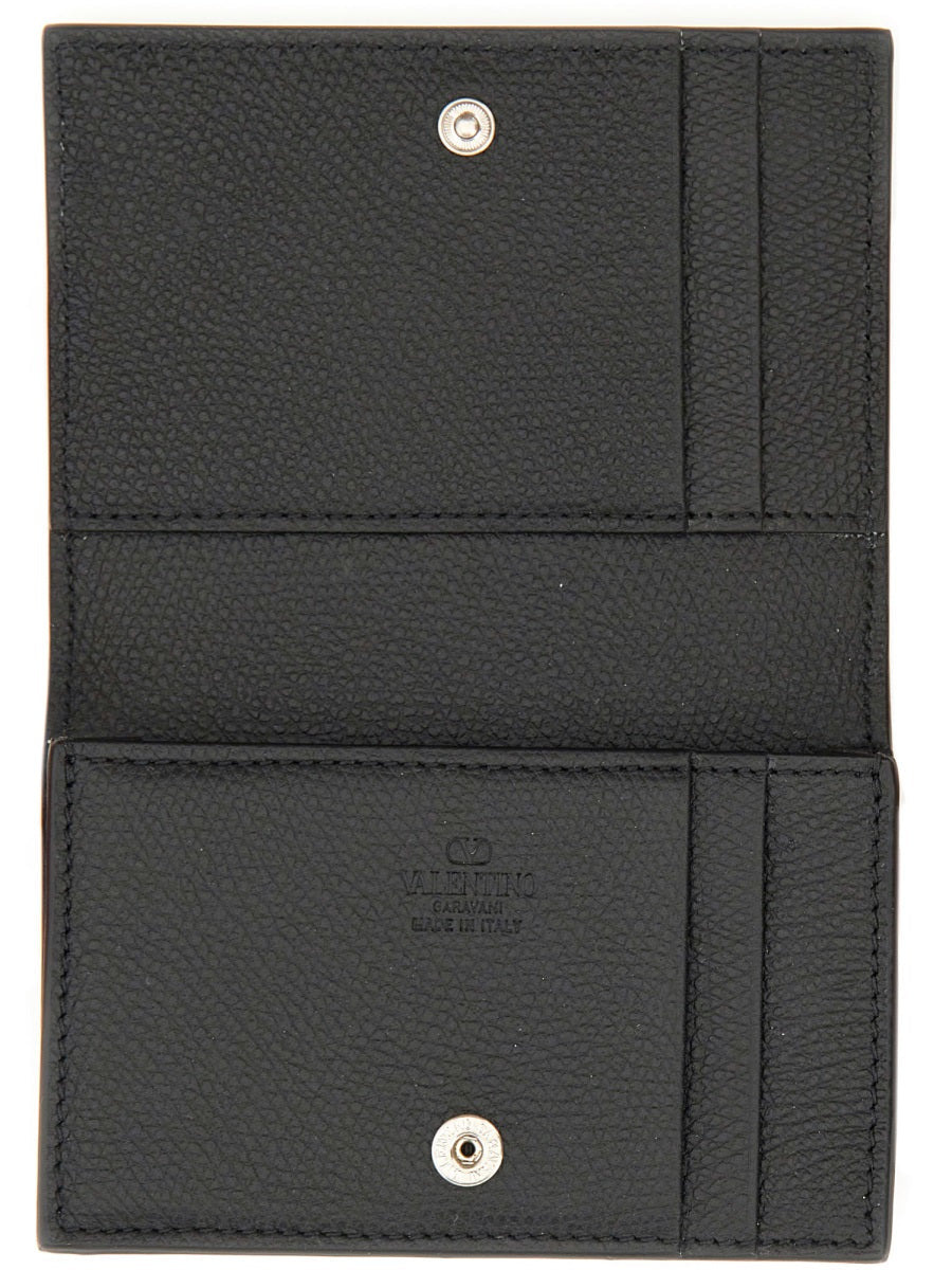 Valentino Garavani Men "Vlogo Signature" Wallet - 3