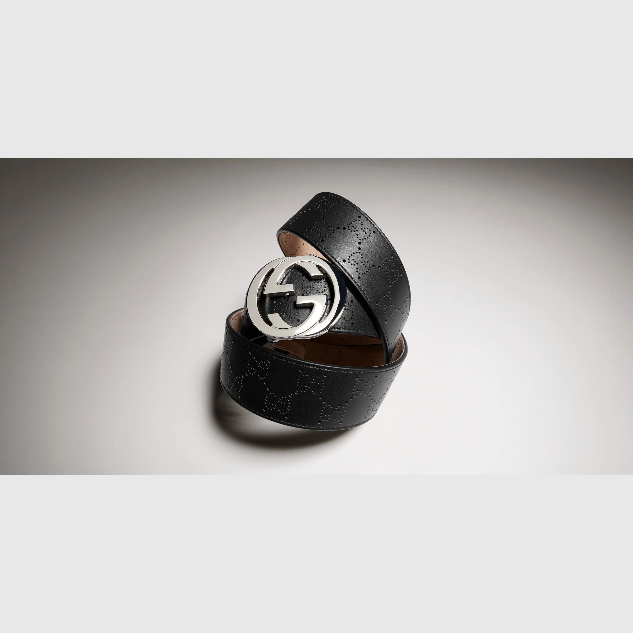 Belt with Interlocking G buckle - 1