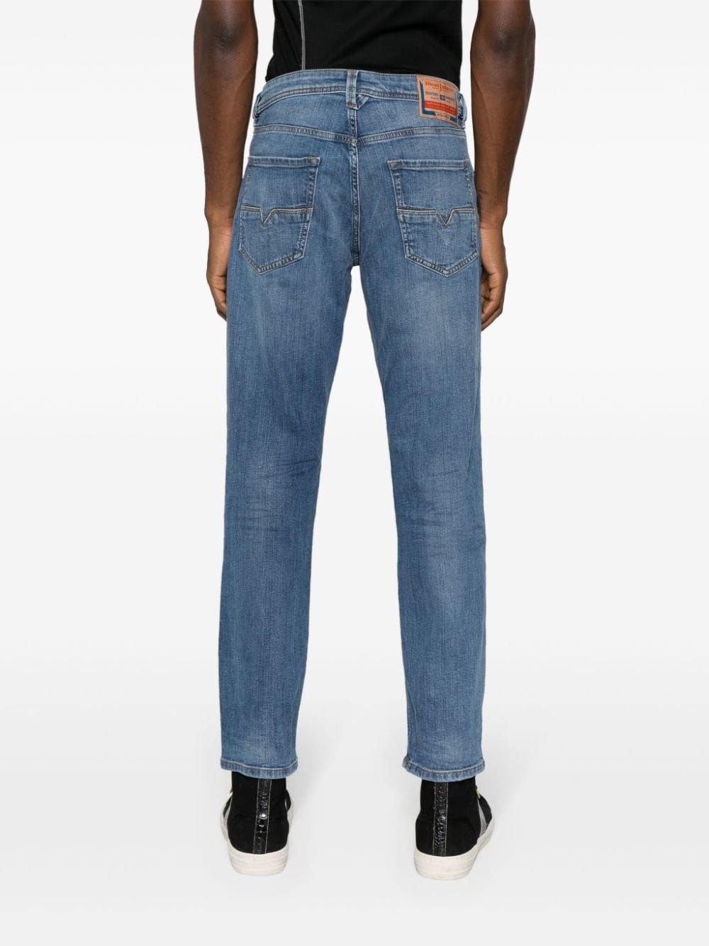 Larkee-Beex mid-rise tapered jeans - 4