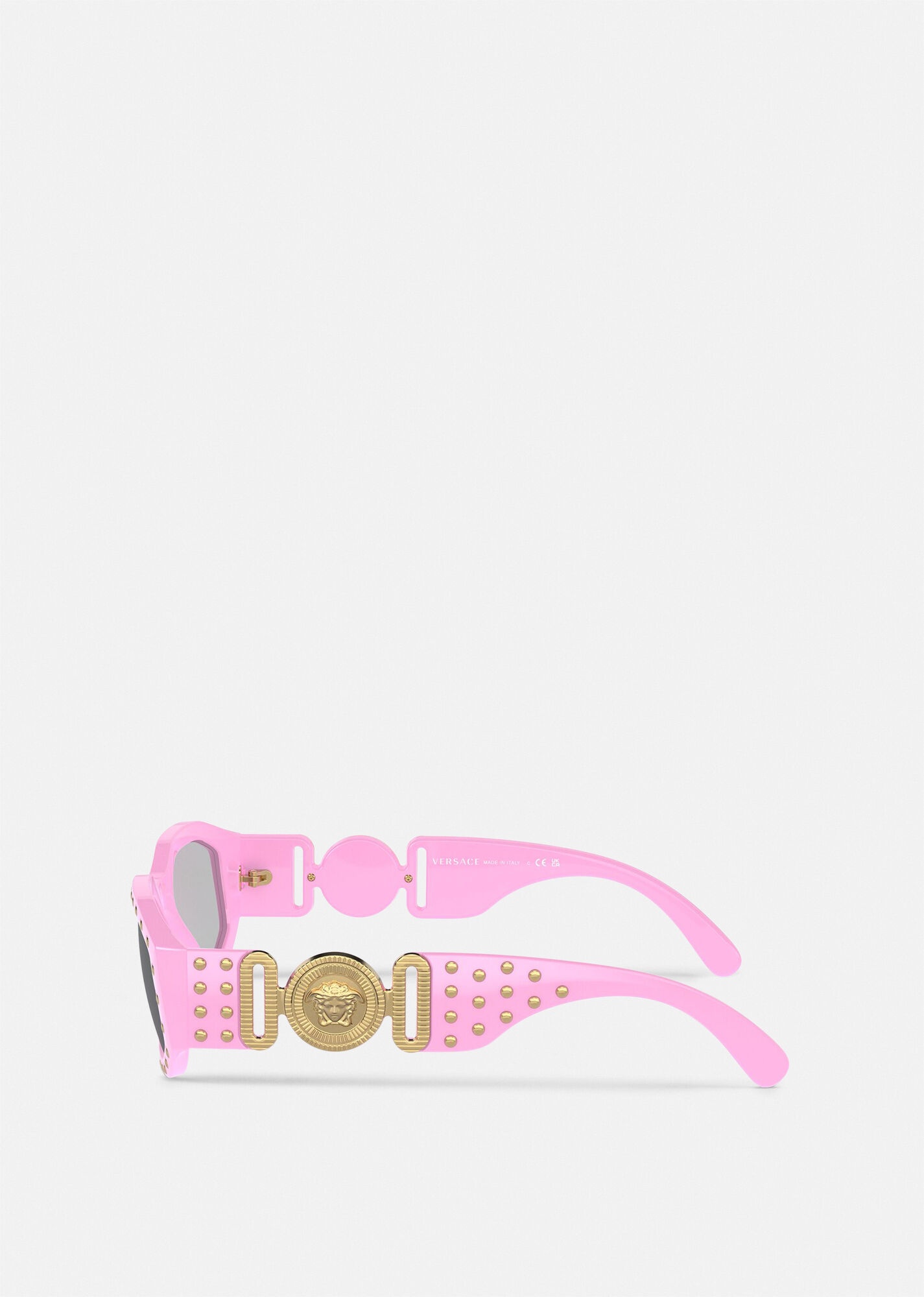 Studded Medusa Biggie Sunglasses - 3