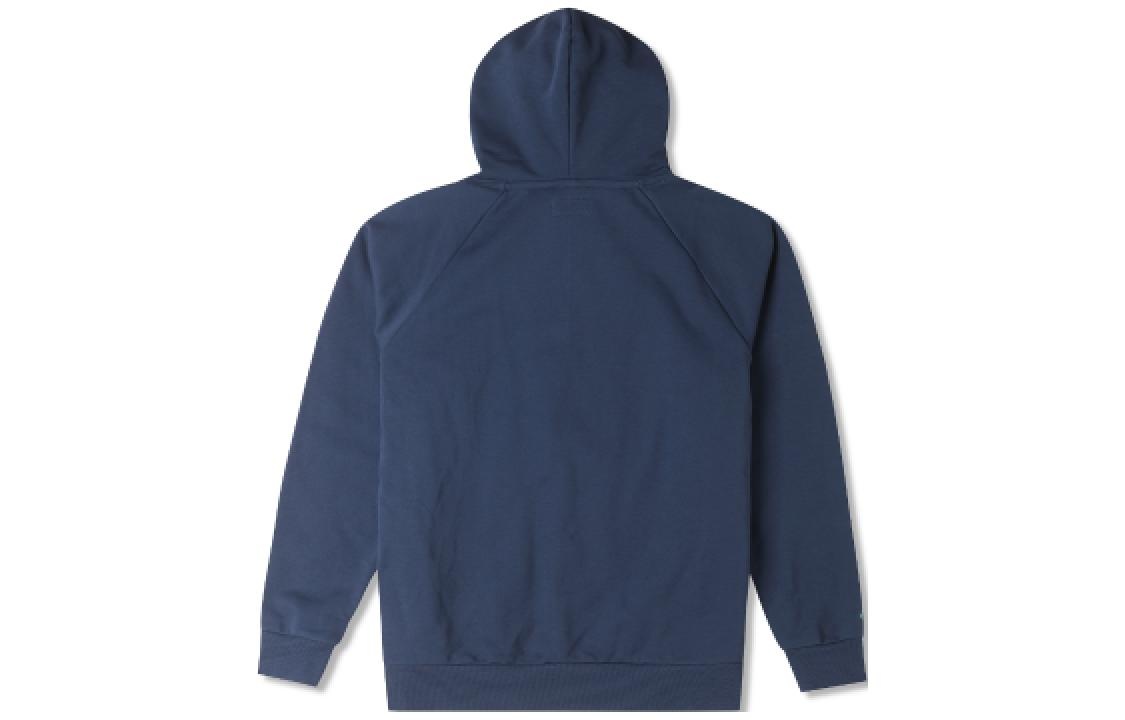 Converse Raglan Elevated Hoodie 'Navy' 10024580-A02 - 2