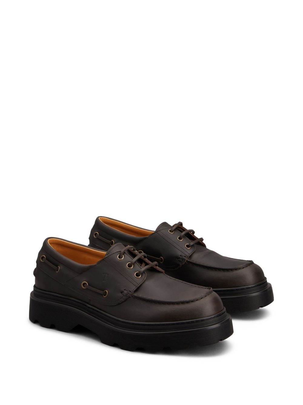 leather boat shoes - 2