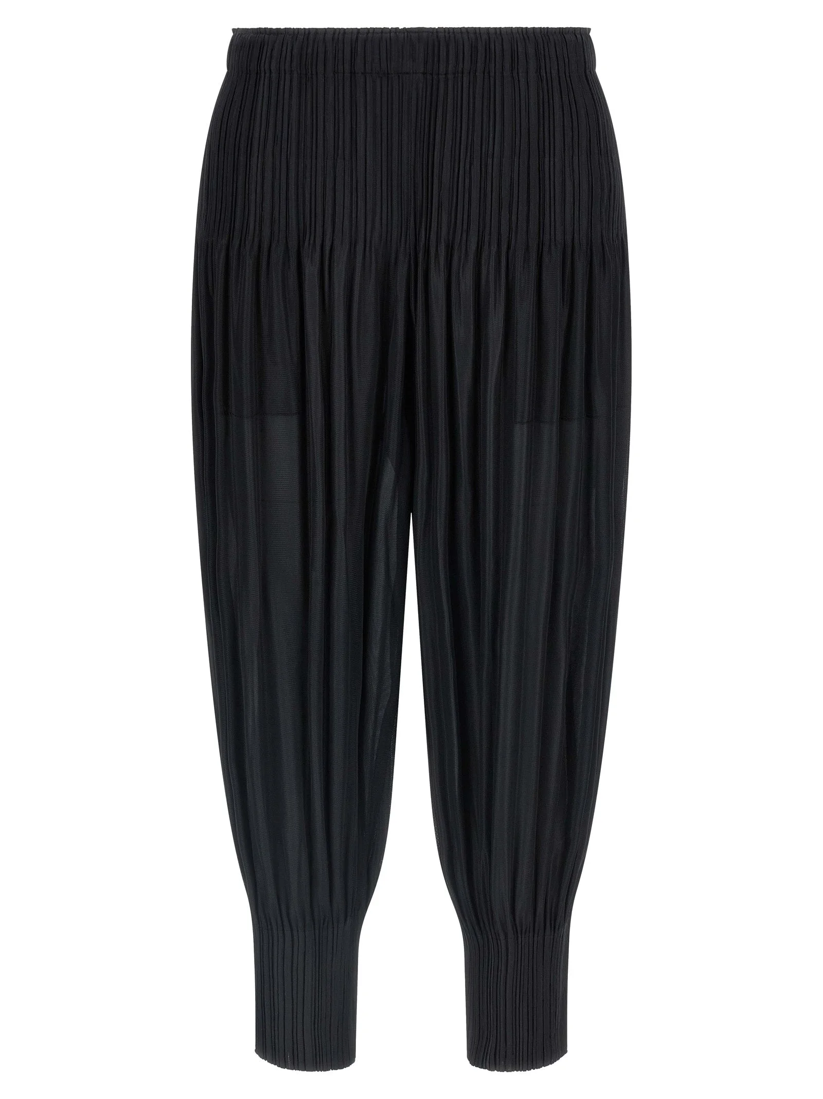 Pleats Please Issey Miyake Women 'Fluffy Basics' Pants - 1