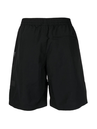 Y-3 tonal logo print swim shorts outlook