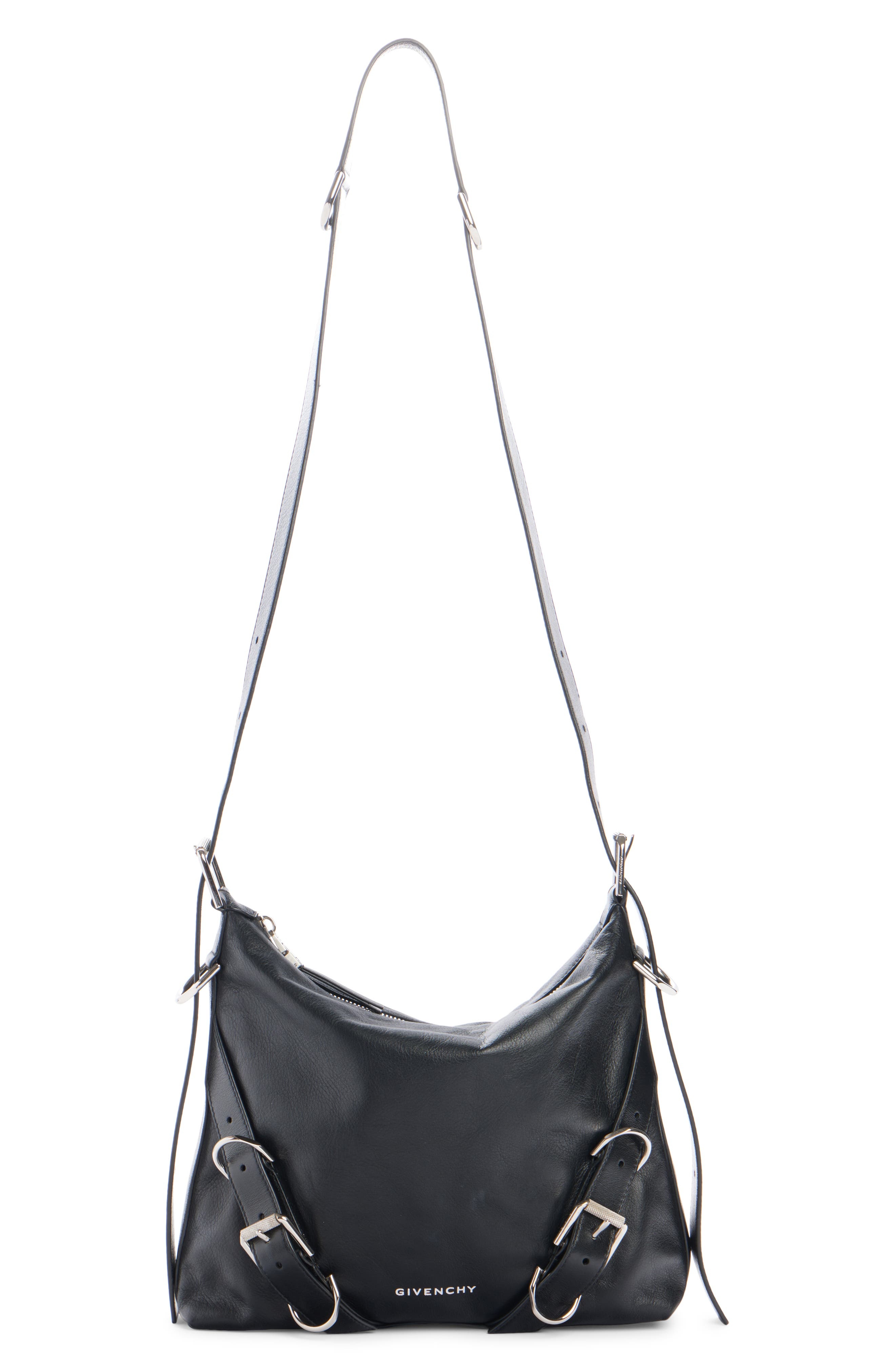 Extra-Large Voyou Leather Crossbody Bag - 2