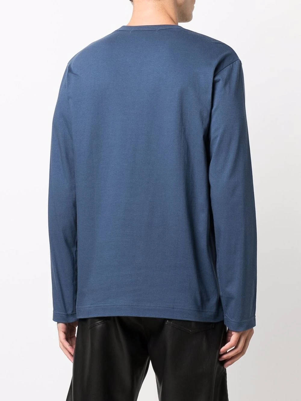 round neck long-sleeved T-shirt - 4