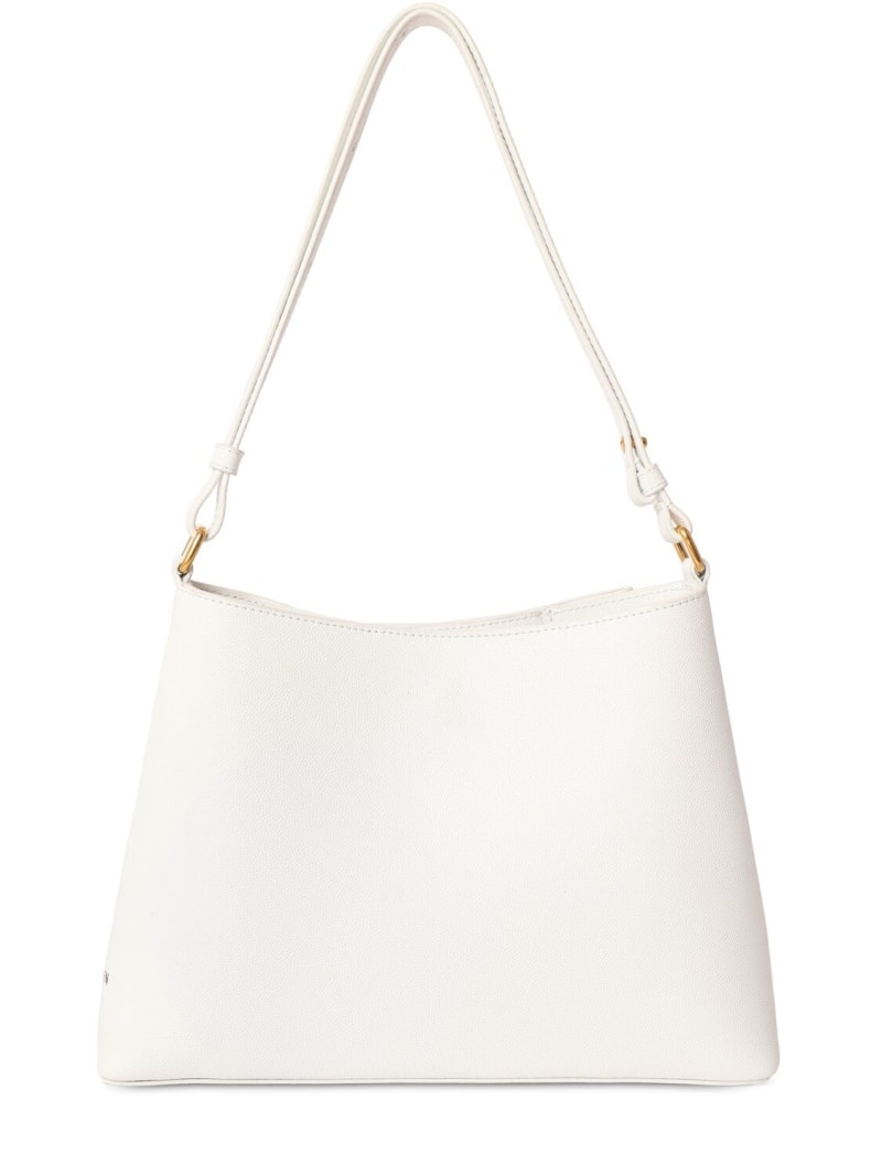 Emblème grained leather shoulder bag - 5