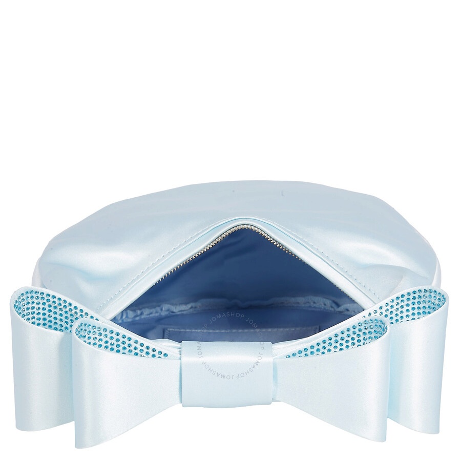 Mach & Mach Small Cadeau Satin Top Handle Bag - 4