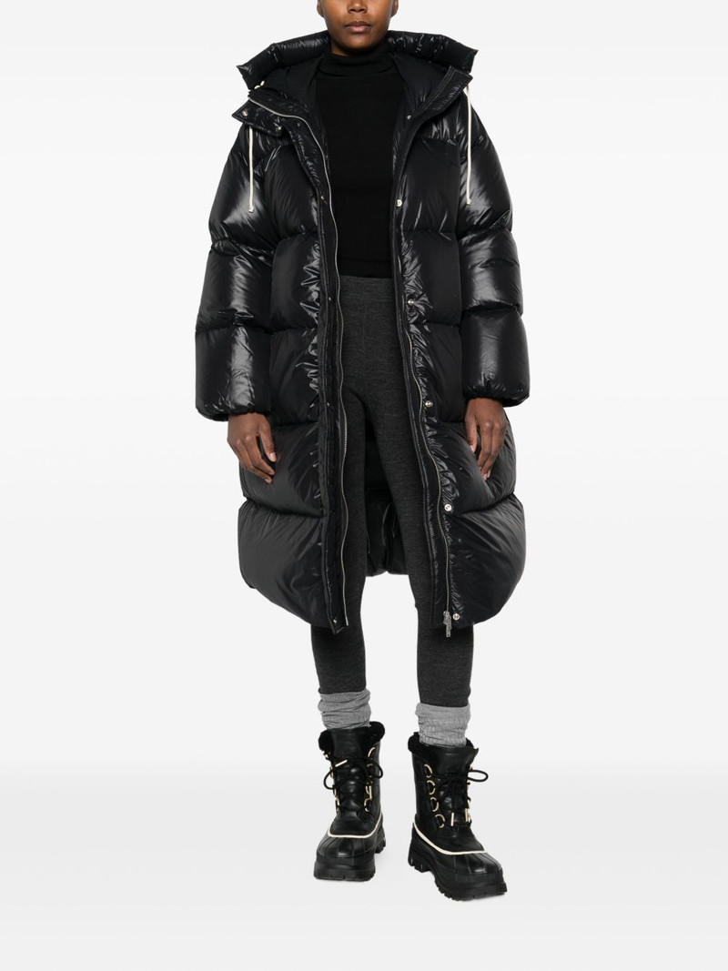 Jil Sander hooded puffer coat outlook