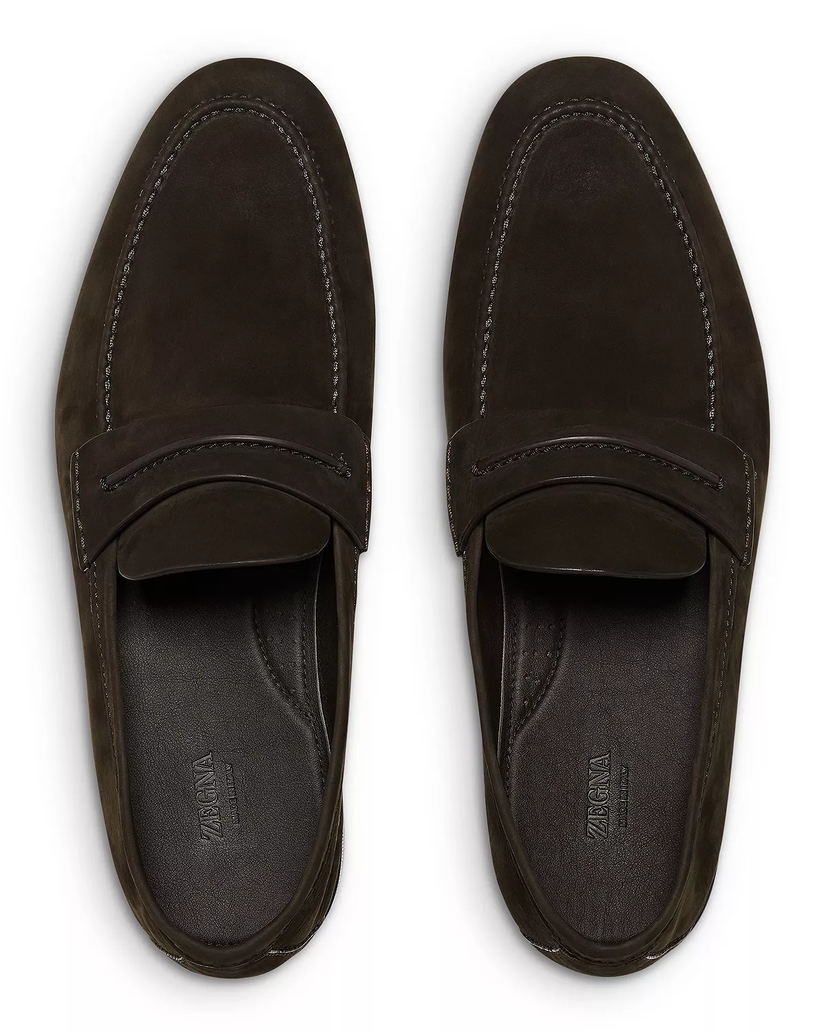 SECONDSKIN Leather Mocassin Loafers - 2