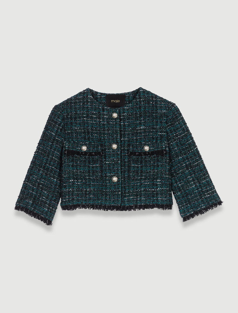 Short tweed jacket 1