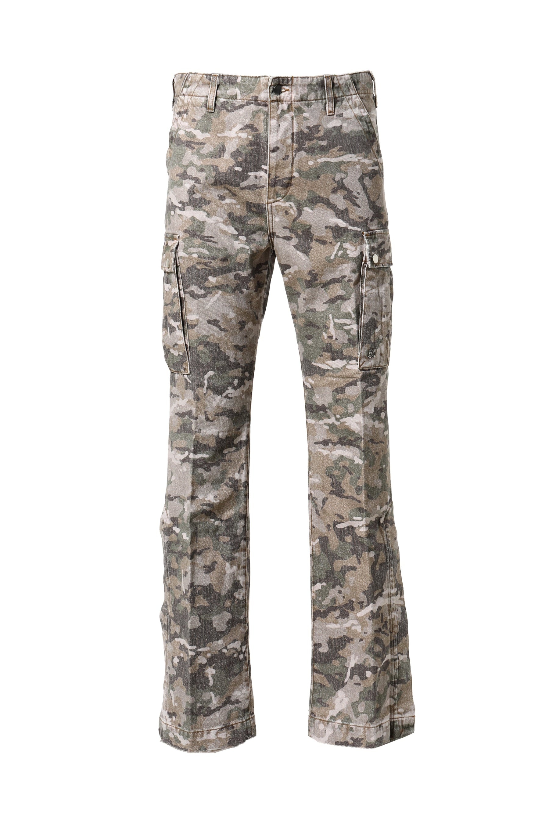 M65 CAMO CARGO KICK FLARE / GRN CAMO - 1