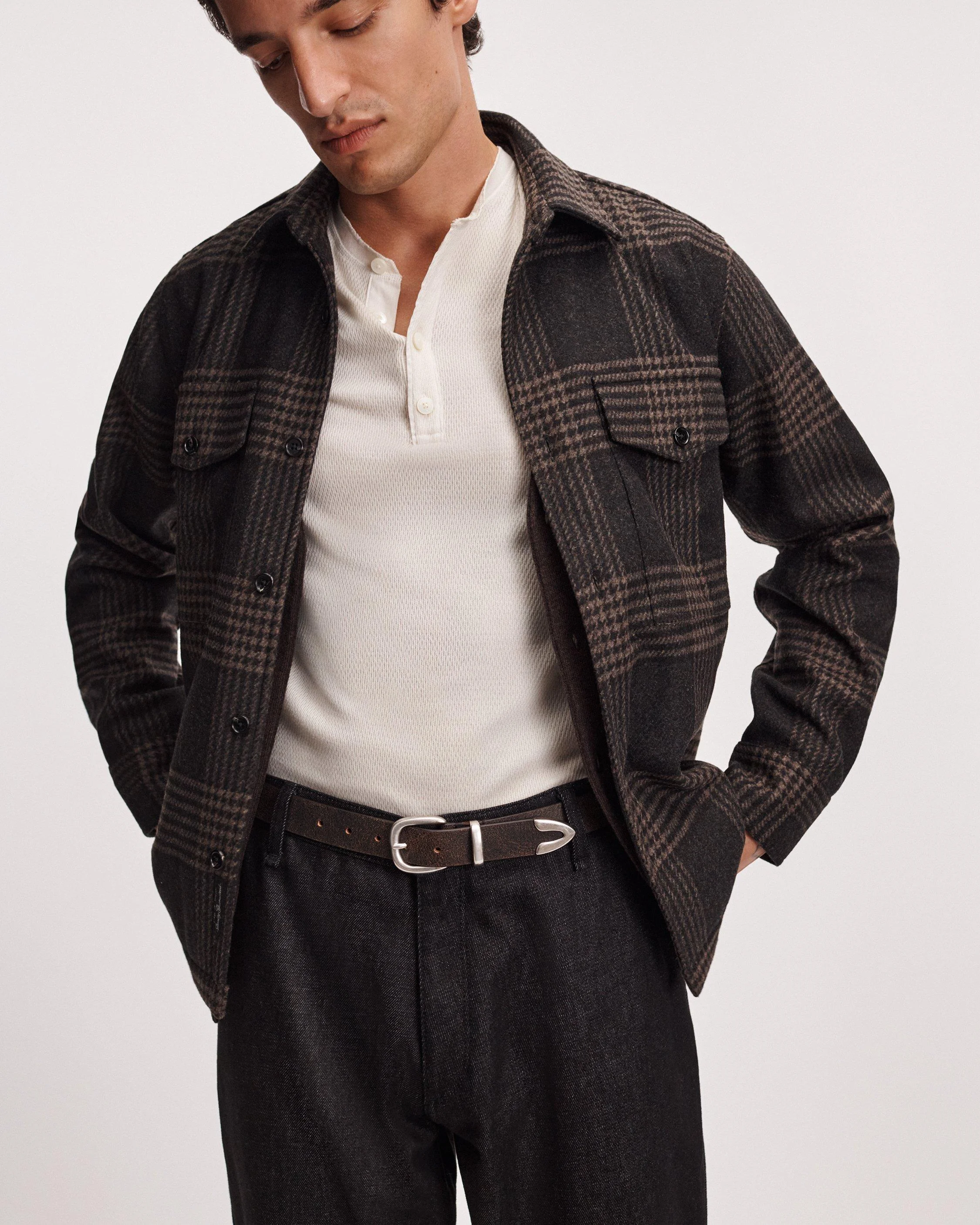 Rufus Leather Belt - 1