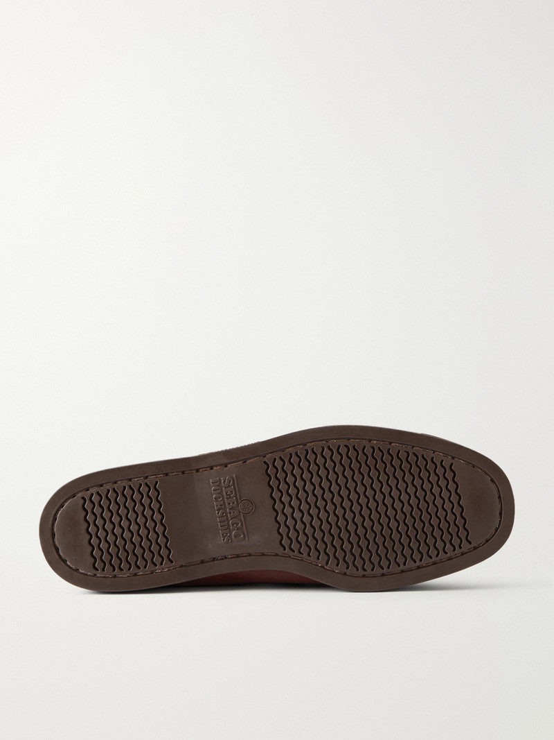 Portland Momoth Full-Grained Leather Boat Shoes 3