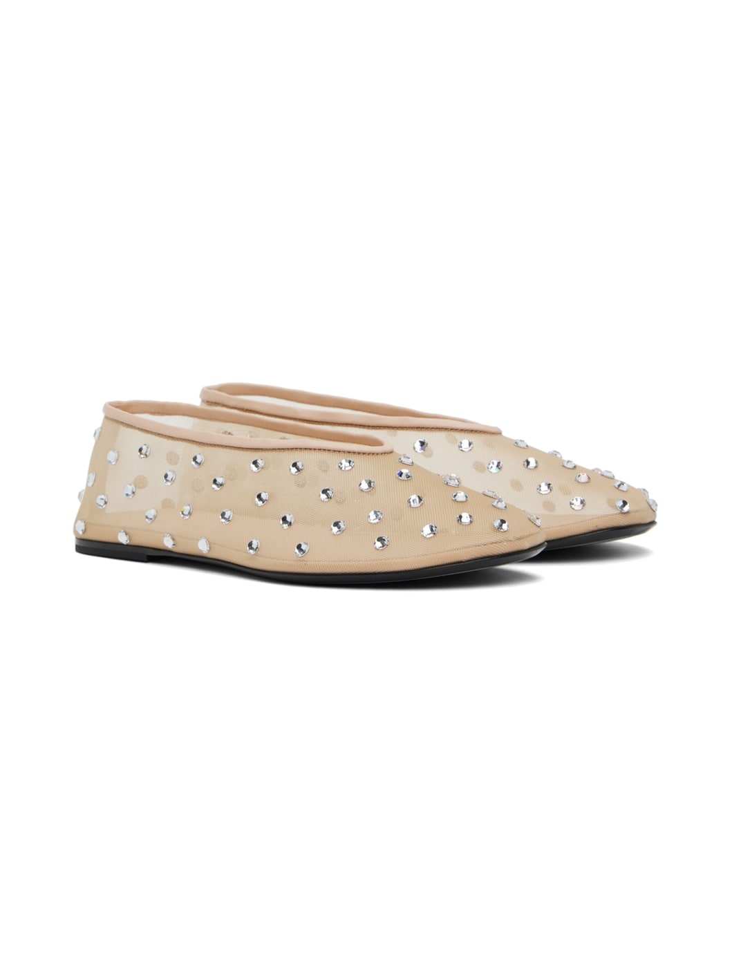 Beige 'The Marcy' Ballerina Flats - 4