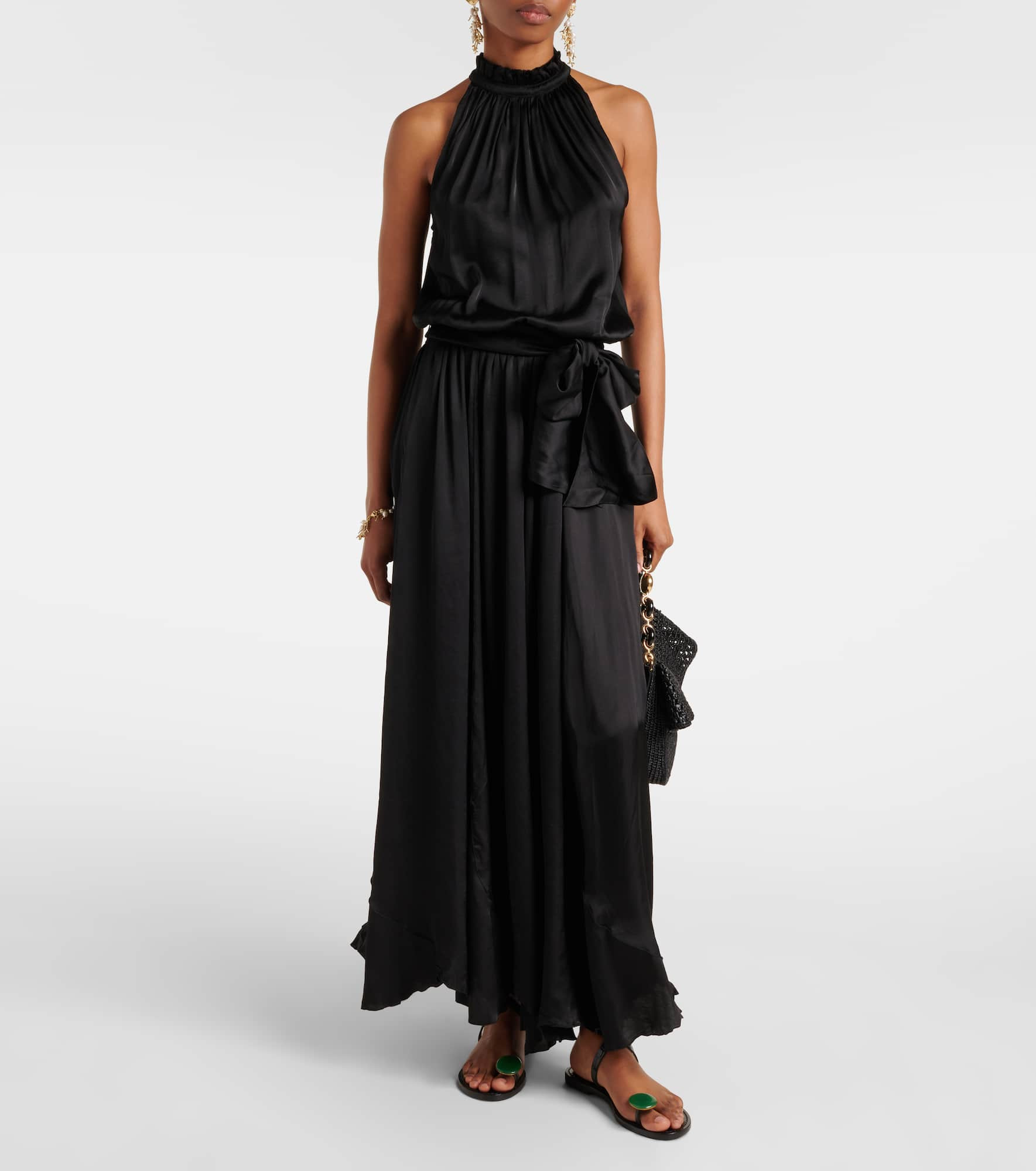 Nina satin gown - 2