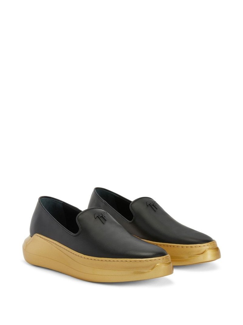 Giuseppe Zanotti Remye leather loafers outlook