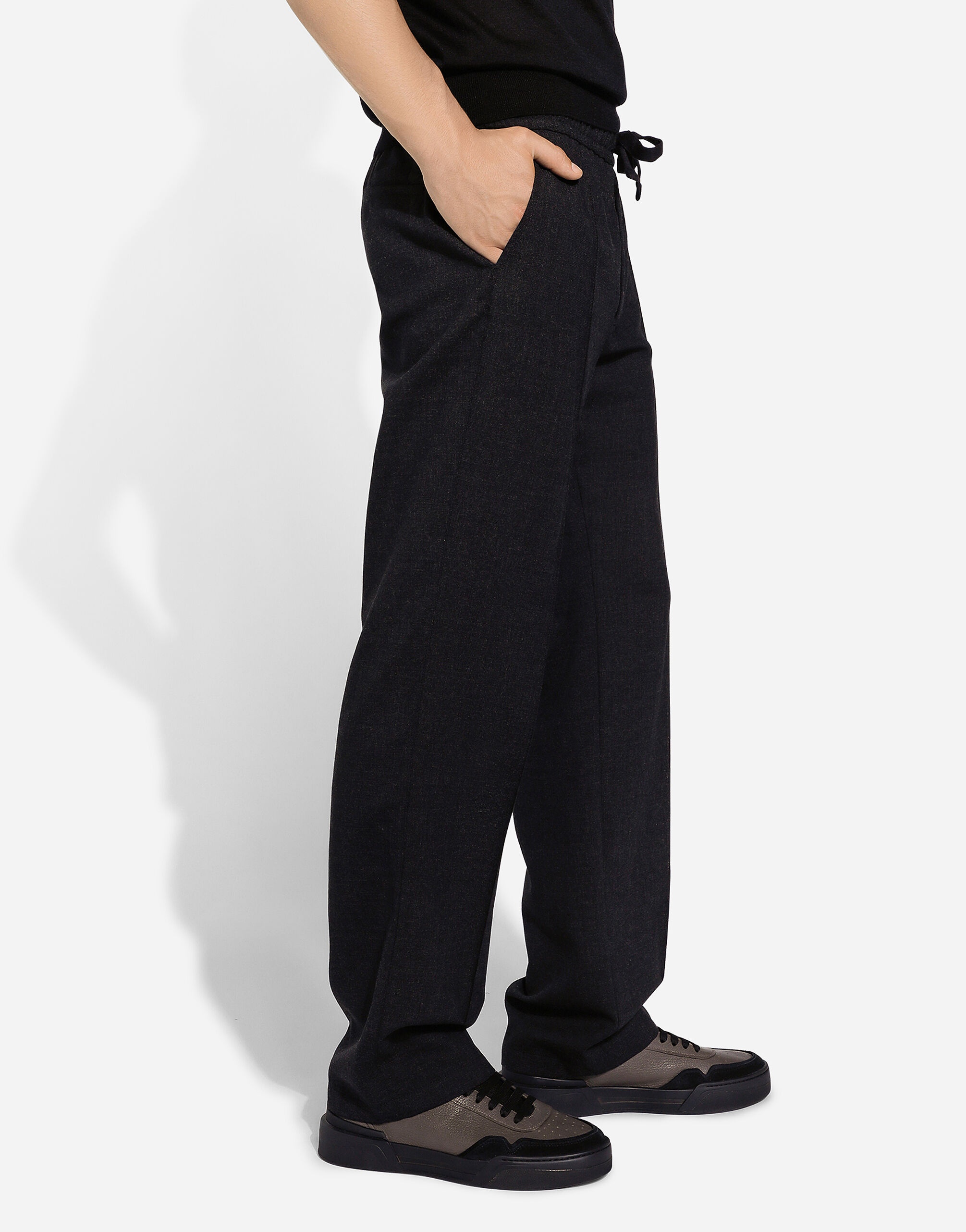Wool jogging pants - 4