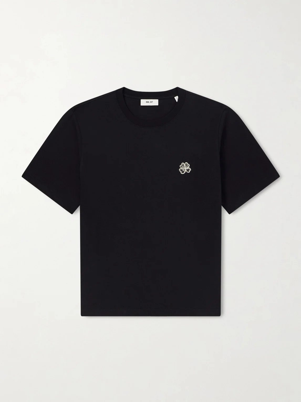 Jett 30026 Logo-Embroidered Organic Cotton-Jersey T-Shirt - 1