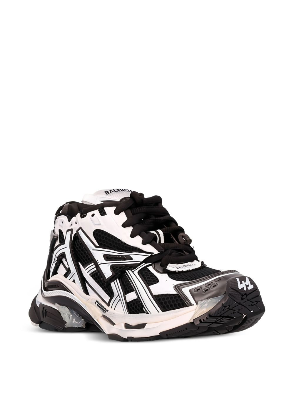 embroidered-logo low-top sneakers - 2