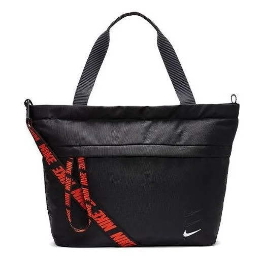 Nike Sportswear Essentials Tote 'Black Red' BA6142-010 - 1