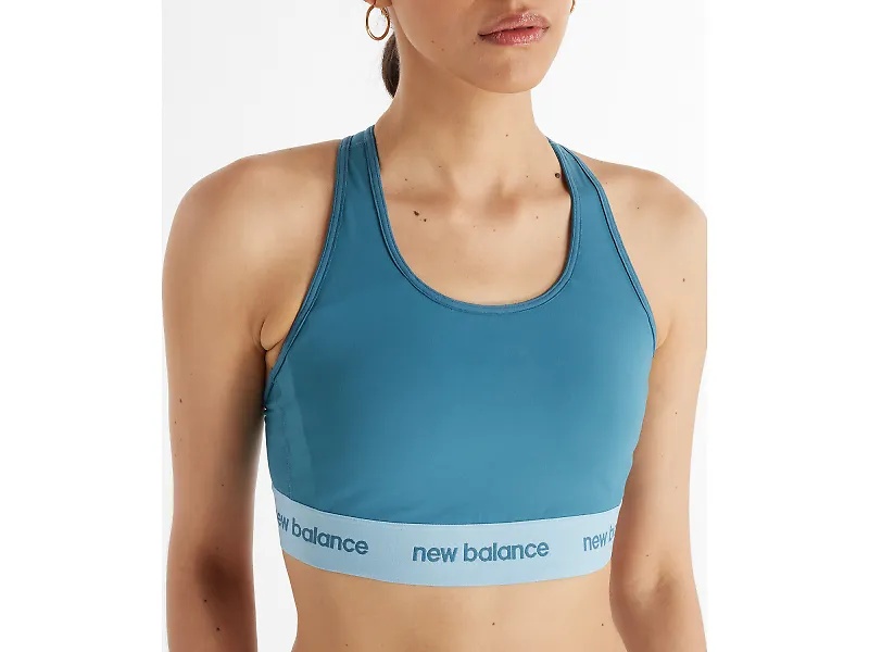 New Balance NB Sleek Medium Support Sports Bra - 4