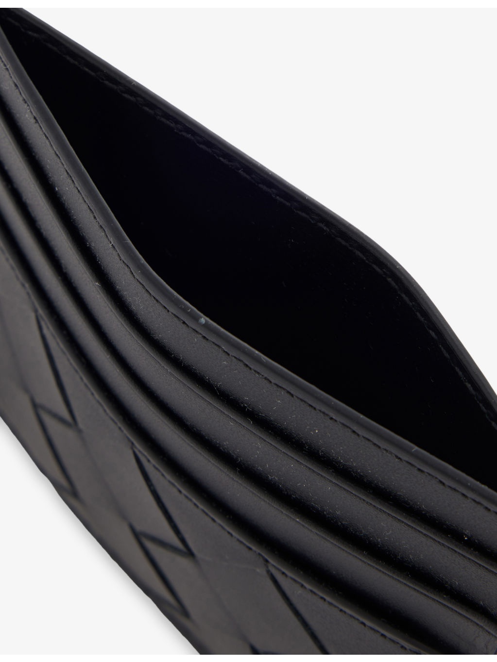 Intrecciato Leather Card Holder - 4