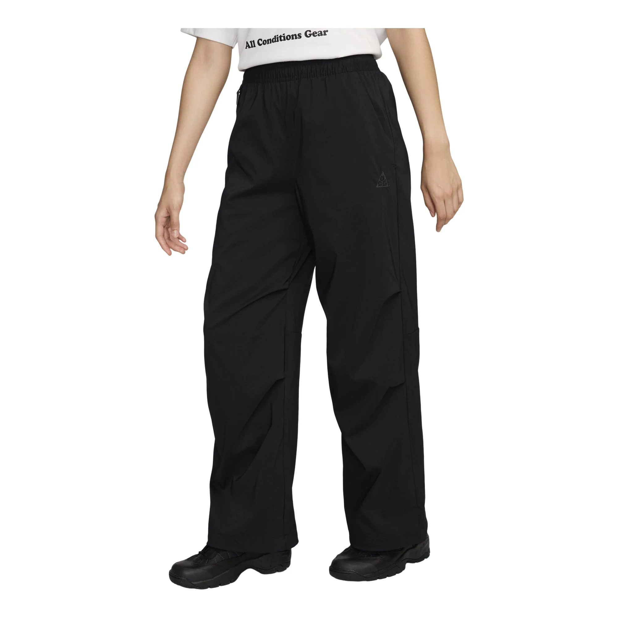 (WMNS) Nike ACG Activitorium High-Waisted UV Pants Asia Sizing 'Black' FV7320-010 - 1