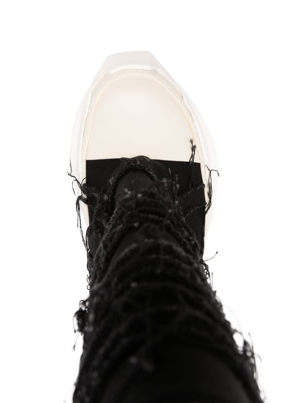Slashed Fogachine high-top sneakers - 4