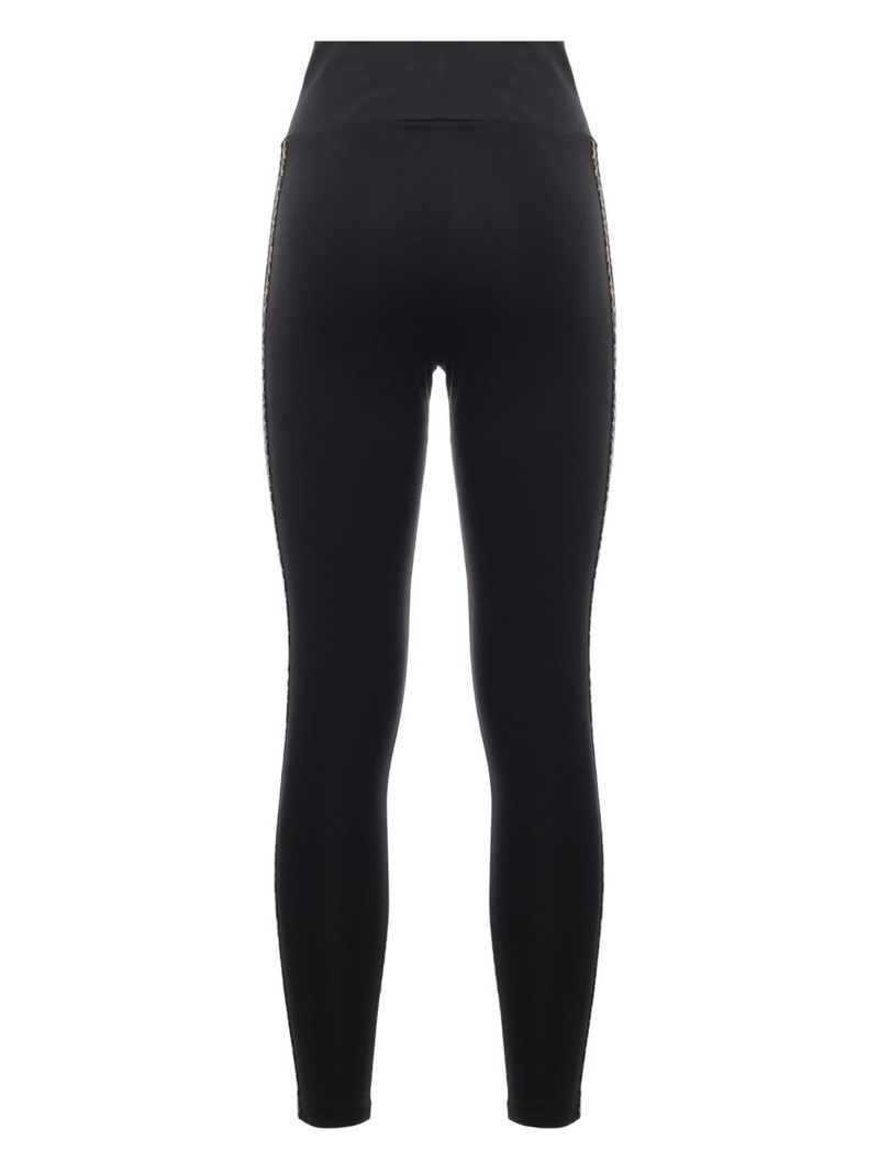 logo-detail elastic-waist leggings 1