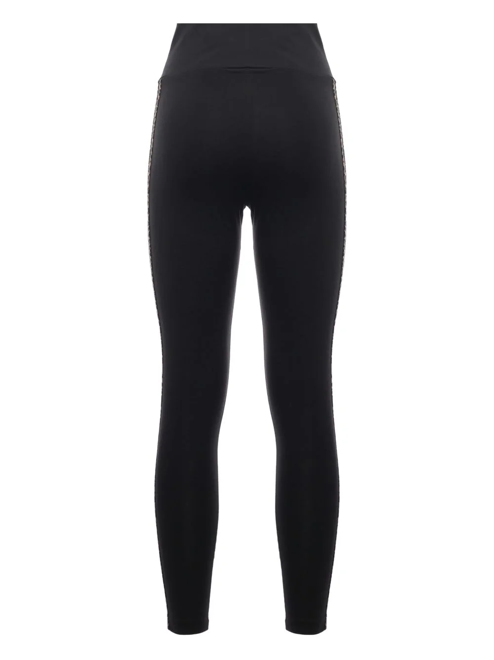 logo-detail elastic-waist leggings - 1